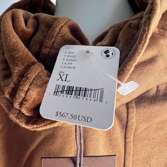 New Free People x Nicholas K Soleri Sweater Earth Brown/XL - Picture 8 of 9